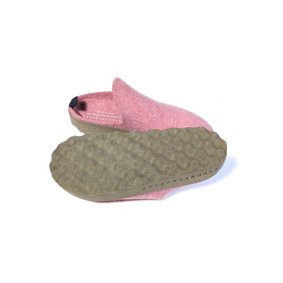 Fly London Asportuguesas 41 Come Sneaker Mule Pink Wool Shoes Size 10 - Picture 9 of 9